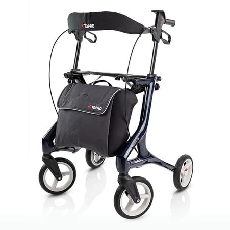 Topro Rollator Pegasus in de kleur staalblauw