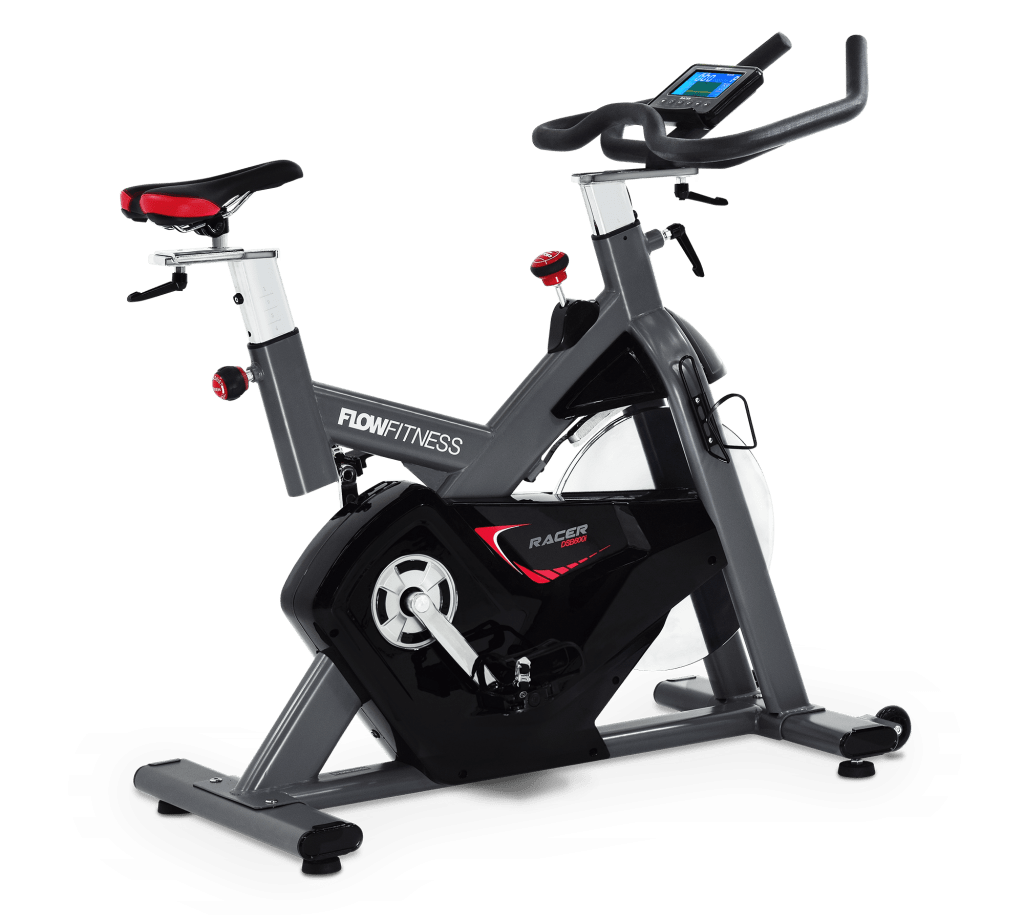 Flow Fitness Racer DSB600i spinning fiets zijzijde
