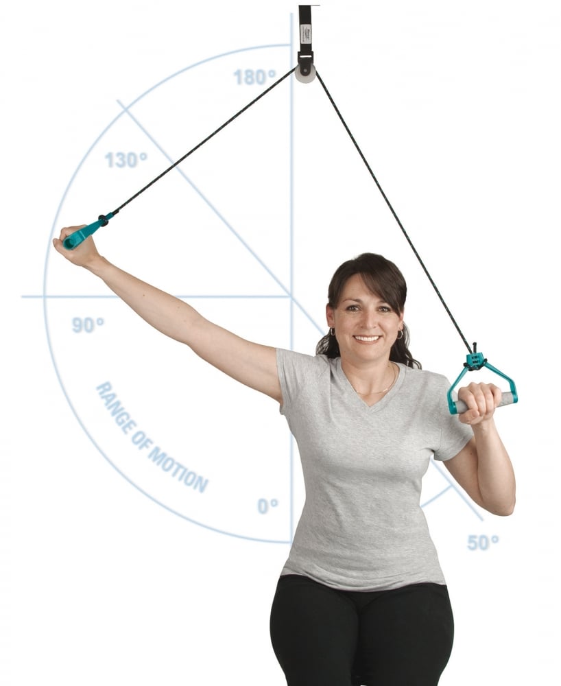 armtrainer met katrol voor deurmontage