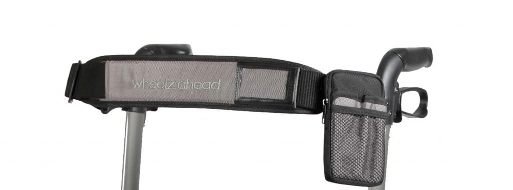 Handig tasje voor uw telefoon of geld te bevestigen aan de rugband van de track