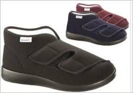 Verbandschoen laagmodel Varomed Genua winter kleur zwart bordeau en blauw