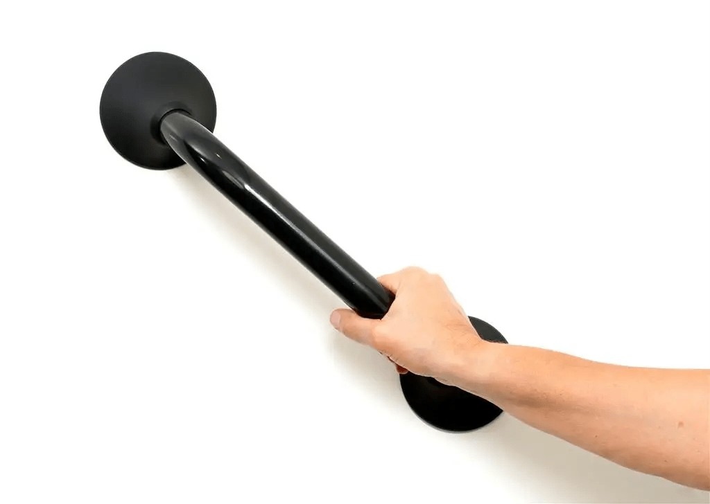 Wandbeugel Linido Ergogrip staal gecoat in de kleur antraciet in 4 maten leverbaar