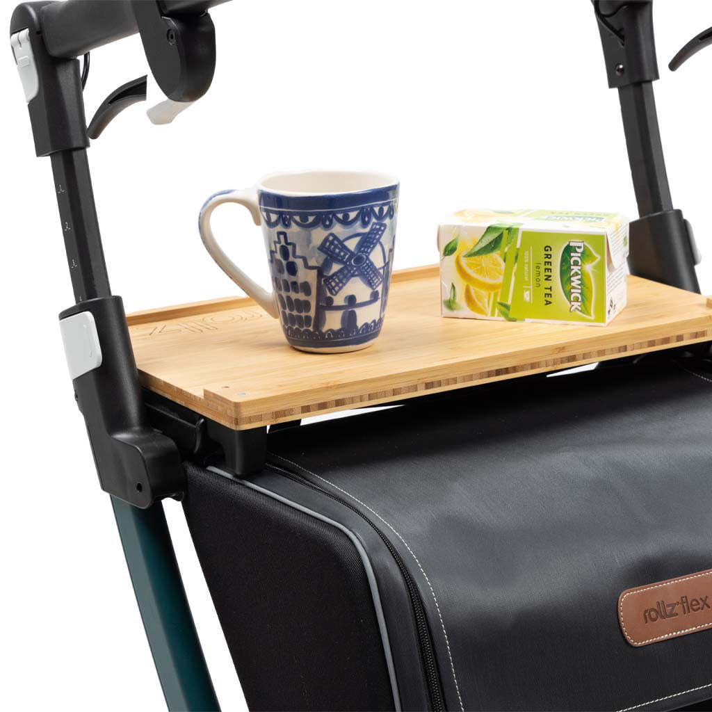 Dienblad voor rollz rollator voorbeeld met kopje