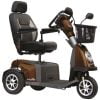 Scootmobiel Galaxy met 3 wielen in de kleur Macadamia Brown