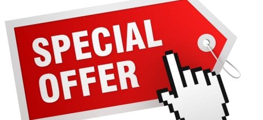 Acties met speciale aanbiedingen